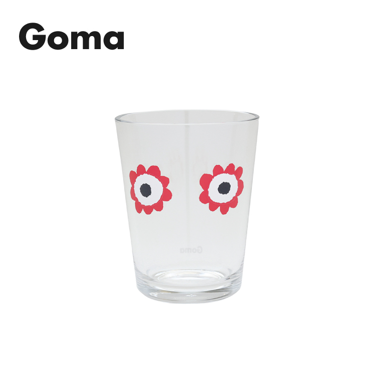 グラス 子供 小さ目 Goma Mini glass 5.5oz FACE 全3種 コップ ガラス