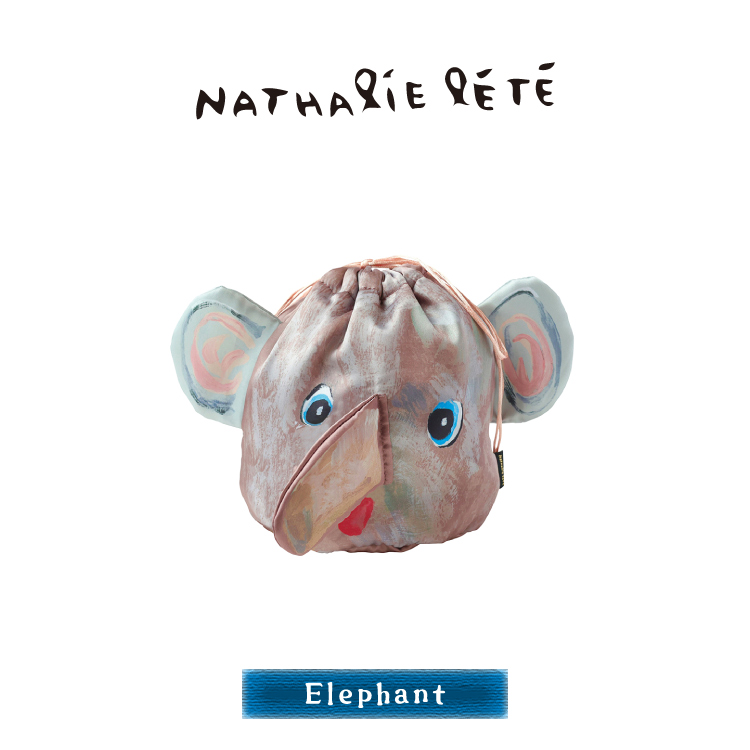 Nathalie Lete ナタリーレテ 巾着 / サテンドローストリング