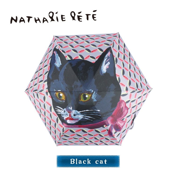 ナタリーレテ Nathalie Lete 折り畳み傘・雨傘（２色） 楽天市場】ナタリーレテ 折りたたみ傘 完全遮光 晴雨兼用 日傘