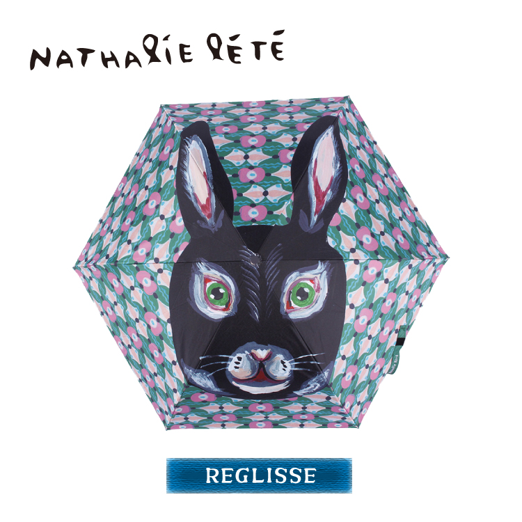 ナタリーレテ Nathalie Lete 折り畳み傘・雨傘（２色） 楽天市場】ナタリーレテ 折りたたみ傘 完全遮光 晴雨兼用 日傘