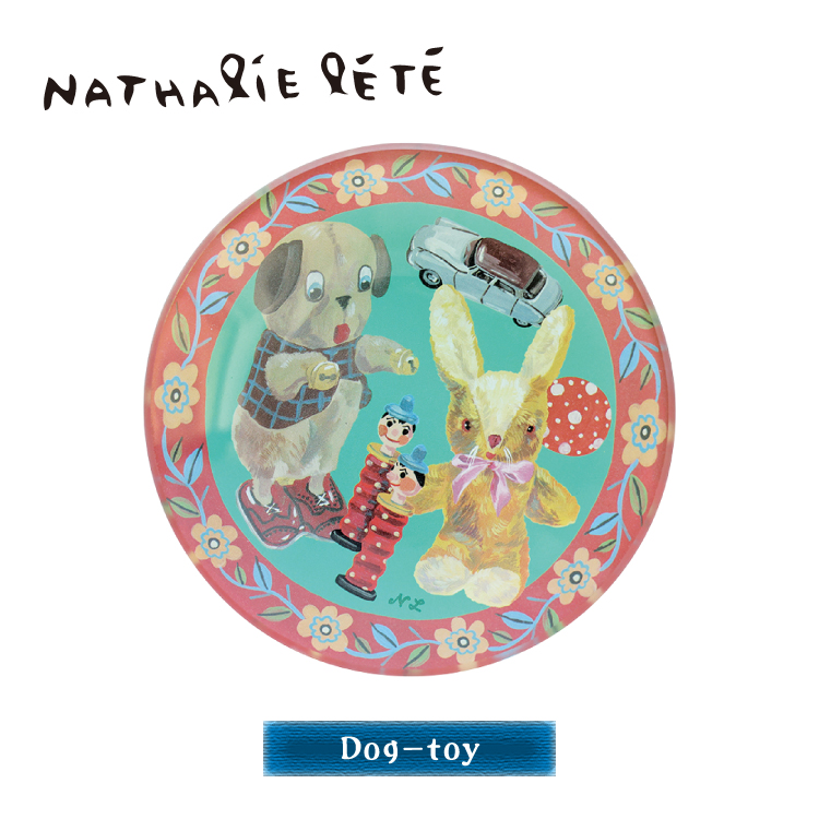 Nathalie Lete（ナタリーレテ） 食器 小皿 / ガラスプレート SS 全4種