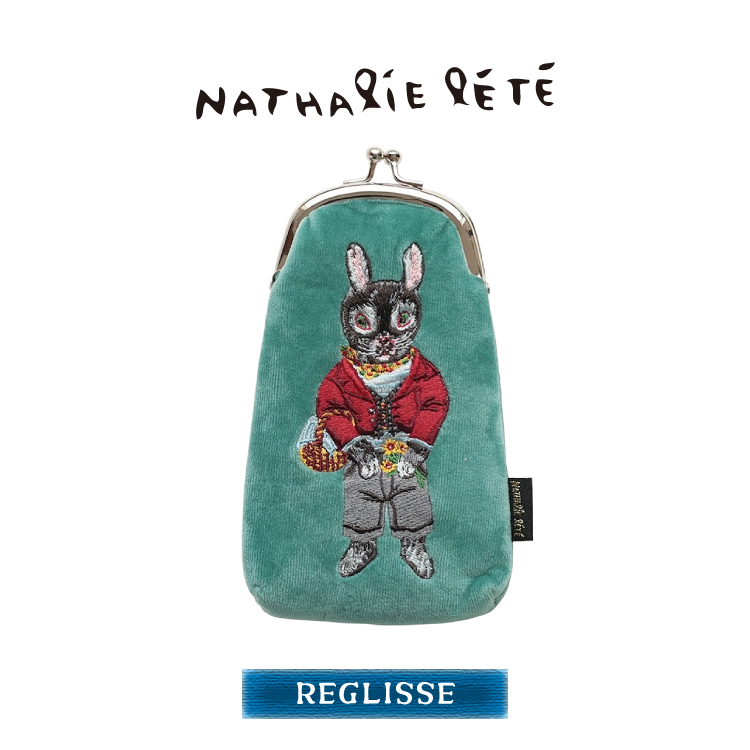 Nathalie Lete（ナタリーレテ） | ロングパース 全8種 | 刺しゅう 猫