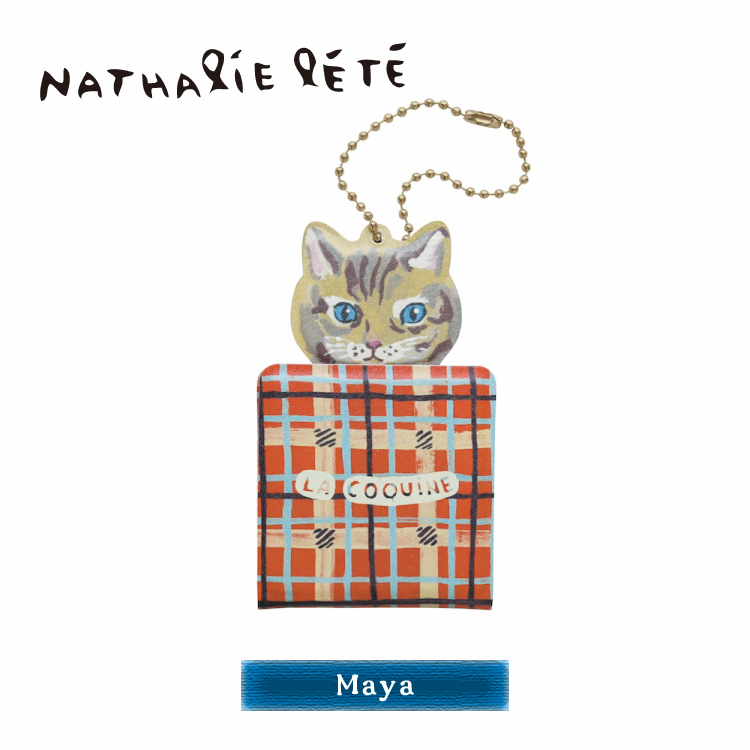 Nathalie Lete（ナタリーレテ） 鏡 キーチェーンミラー 全4種 ミラー
