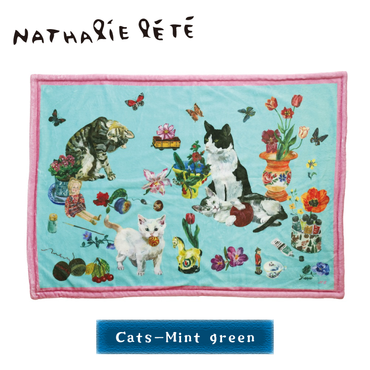 Nathalie Lete（ナタリーレテ） ひざかけ | ダブルレイヤー