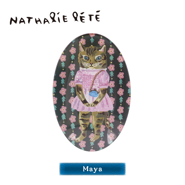 Nathalie Lete（ナタリーレテ） お皿 | ガラス オーバルプレート 全6種