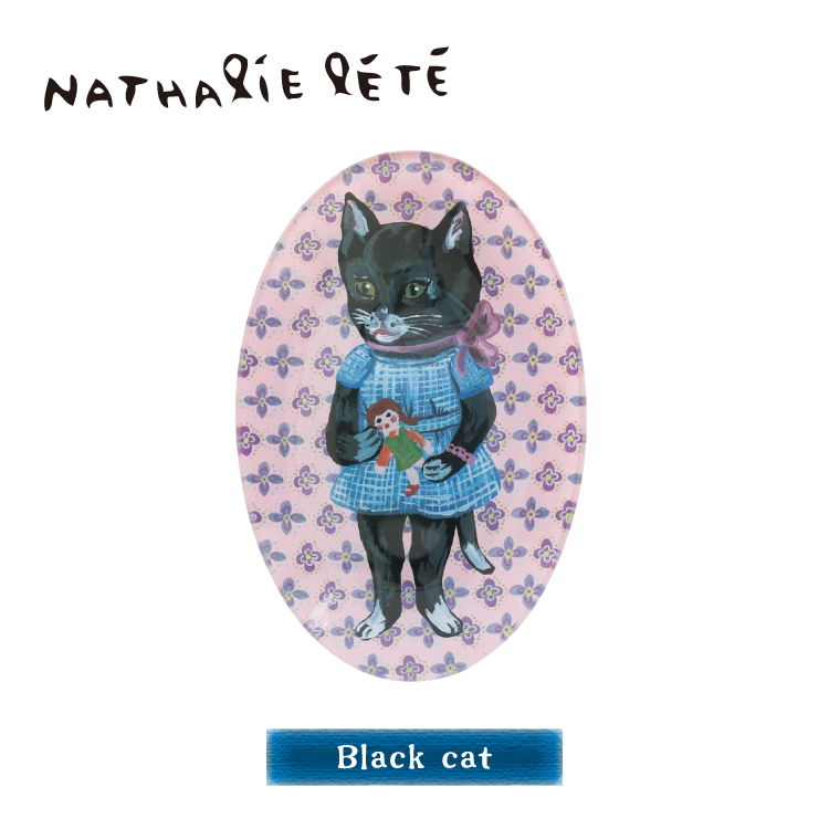 インテリア★オーダーメイド★キャンペーン★プレート絵皿★限定400★猫★マイケル KUTANI SEAL ネコジェラシープレートM 皿 猫 ねこ 九谷焼 クタニシール