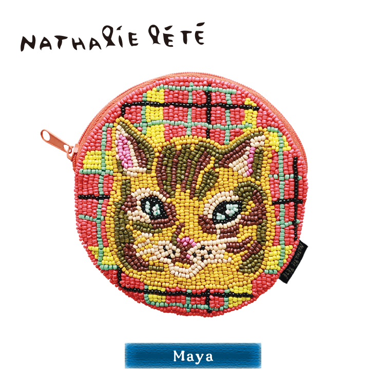 Nathalie Lete（ナタリーレテ） ポーチ ビーズ刺繍ポーチ 全4種 刺繍