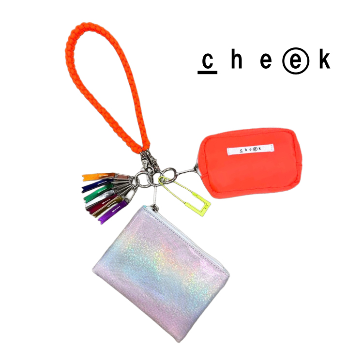 爆買 チャーム セット aurora pouch set charm 全3色 バッグチャーム