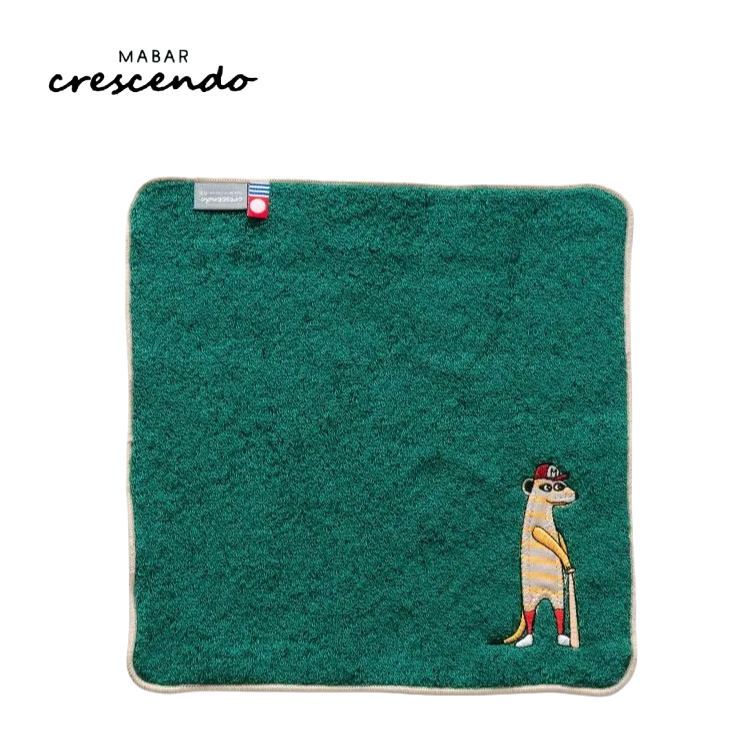 タオルハンカチ AMICA アップリケ ハンカチ 全15種 25×25cm 今治 認定