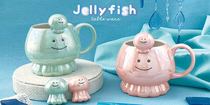 DECOLE（デコレ） 箸置き カトラリーレスト Jellyfish クラゲ箸置き 全