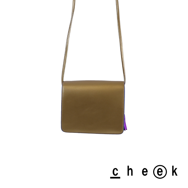 ショルダーバッグ | cheek ラインミニショルダー 全4色 斜め掛け