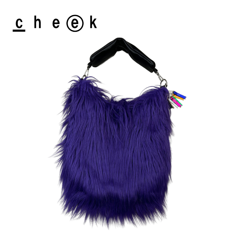 ショルダーバッグ cheek monster on shoulder 全4色 ファー