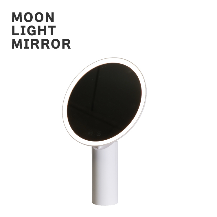 magnet 卓上ミラー 光の鏡 マグネット MOONLIGHT MIRROR 全2色 25710
