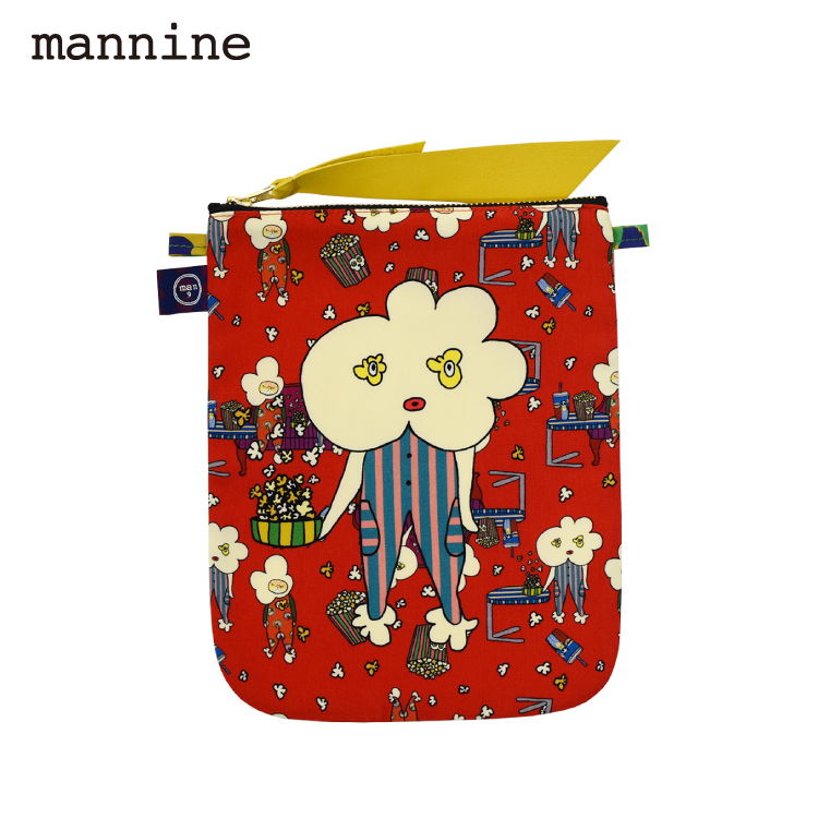 【新品】 mannine マンナイン アクセサリーポーチ マンナイン ポーチ | mannine スマホポーチ 全5種 A6 ループ付き
