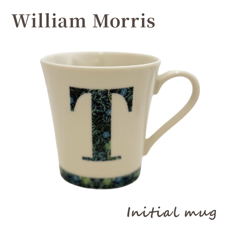 爆買 母の日 マグ MORRIS モリス イニシャルマグカップ 全10種 美濃焼