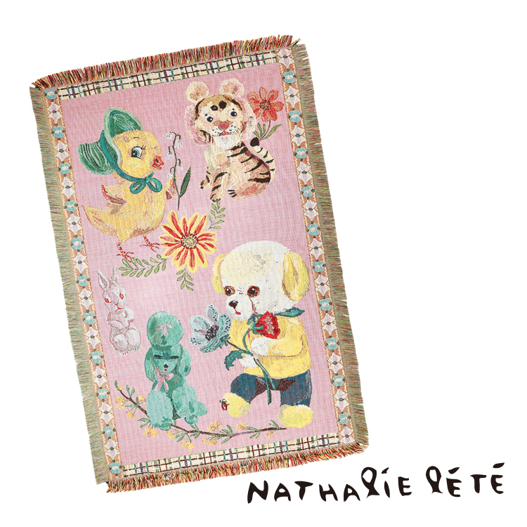 Nathalie Lete（ナタリーレテ） ラグ タペストリーラグ 全8種 約143cm