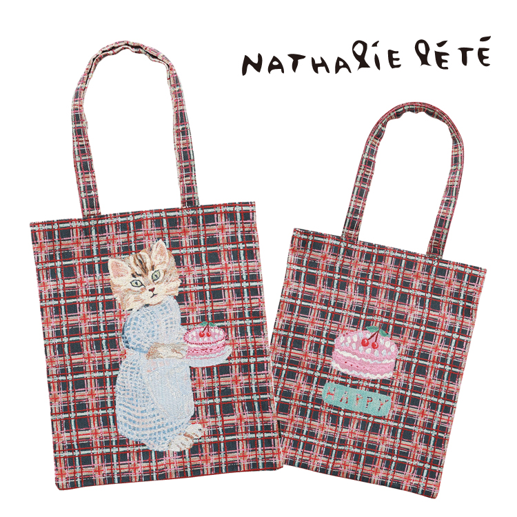 Nathalie Lete（ナタリーレテ） レクタングルトート 全6種 チェック A4