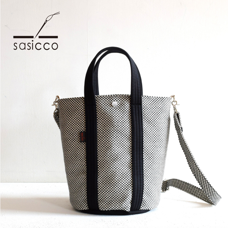 ショルダーバッグ | sasicco 2WAY バケツトート 全2色 斜め掛け