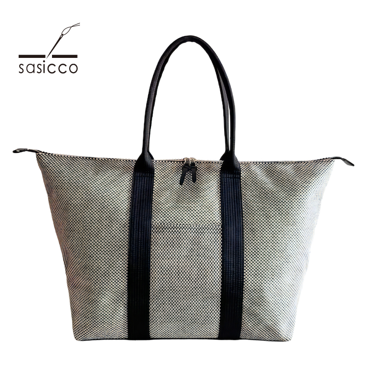 ボストンバッグ 刺し子 sasicco スタイリストバッグ Lサイズ 全2色