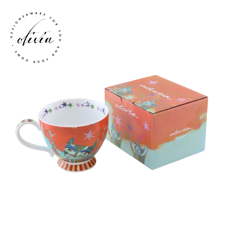 マグカップ 大きめ | オリビア ボタ グランドマグ 全4種 容量 350ml