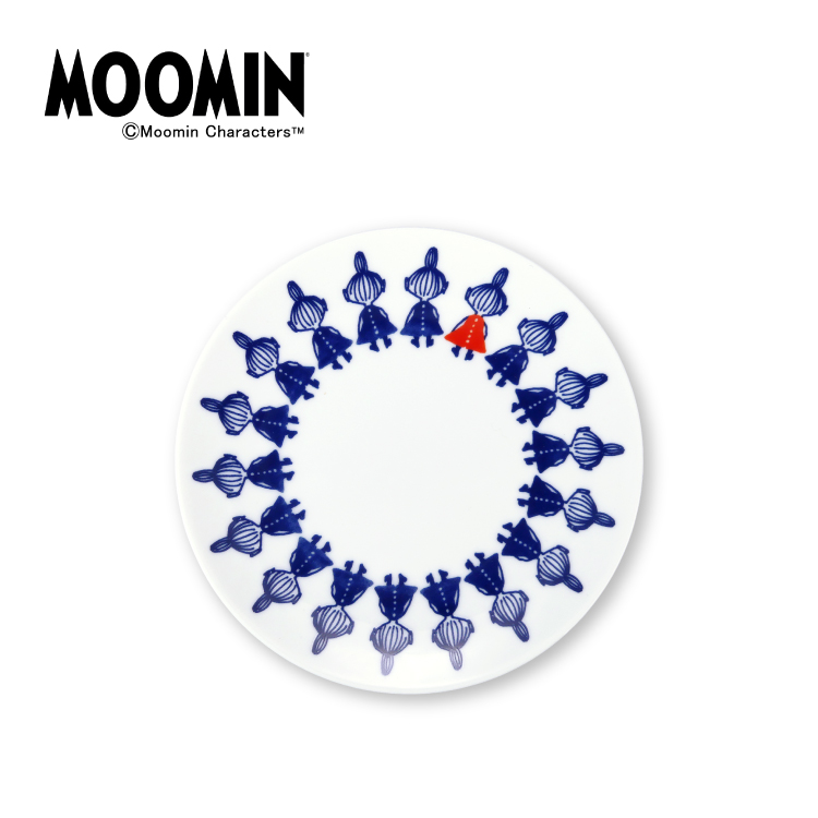 MOOMIN（ムーミン） 小皿 KOKON 12プレート全6種 食洗機OK 電子レンジ