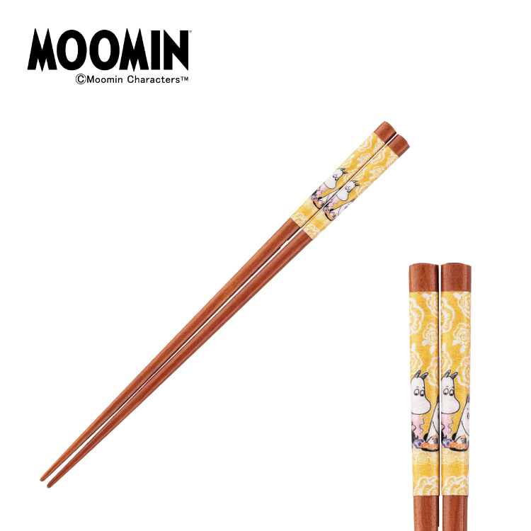 MOOMIN（ムーミン） おはし | Time with Mamma 箸 全2種 | 23cm 天然木