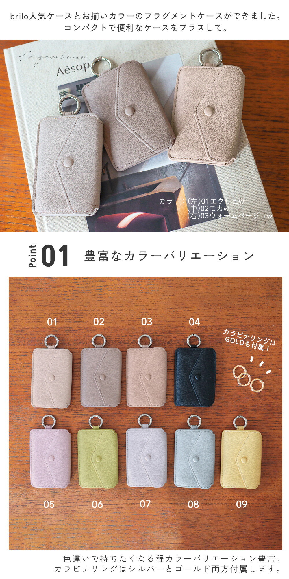 【ランキング1位!】フラグメントケース 薄型 ...の詳細画像2