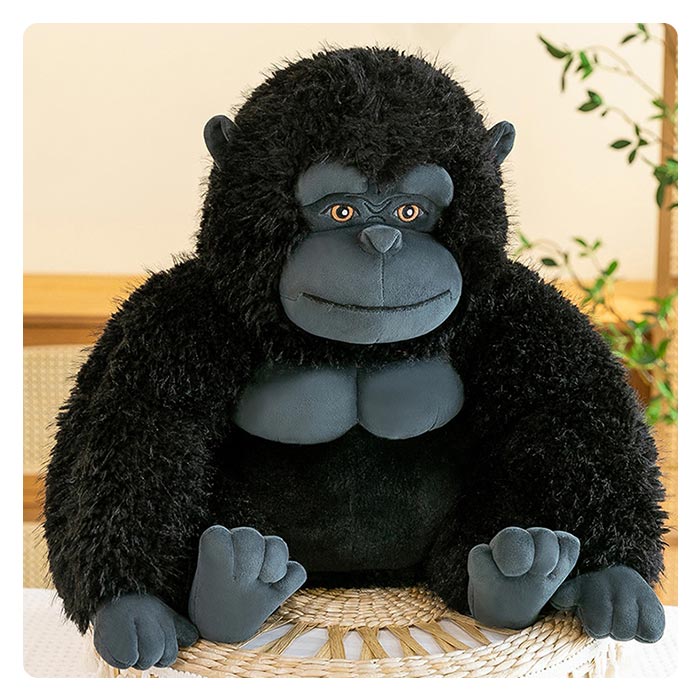 ゴリラ ぬいぐるみ 27cm 猿 サル 抱き枕 動物 おもちゃ かっこいい