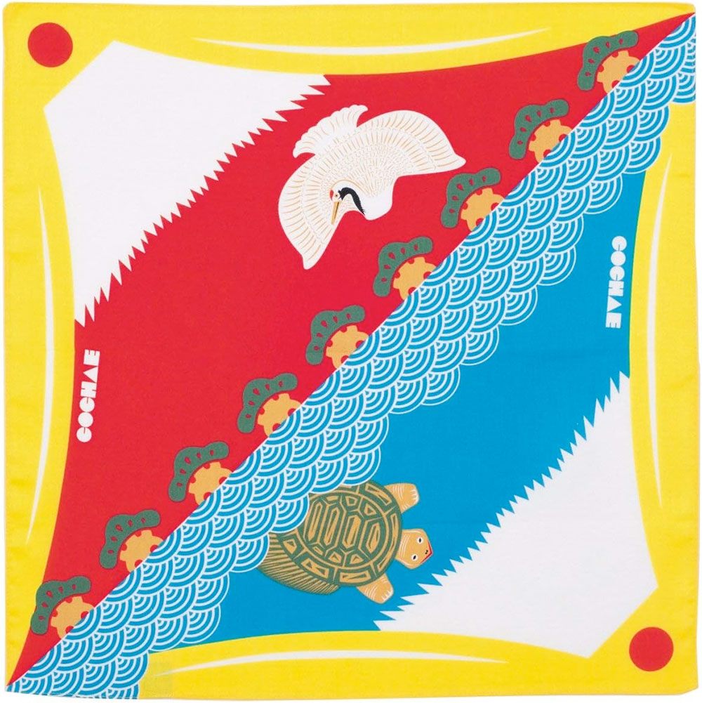 むす美 風呂敷 ふろしき 48cm 福コチャエ　京都 山田繊維 日本製 | COCHAE | 01