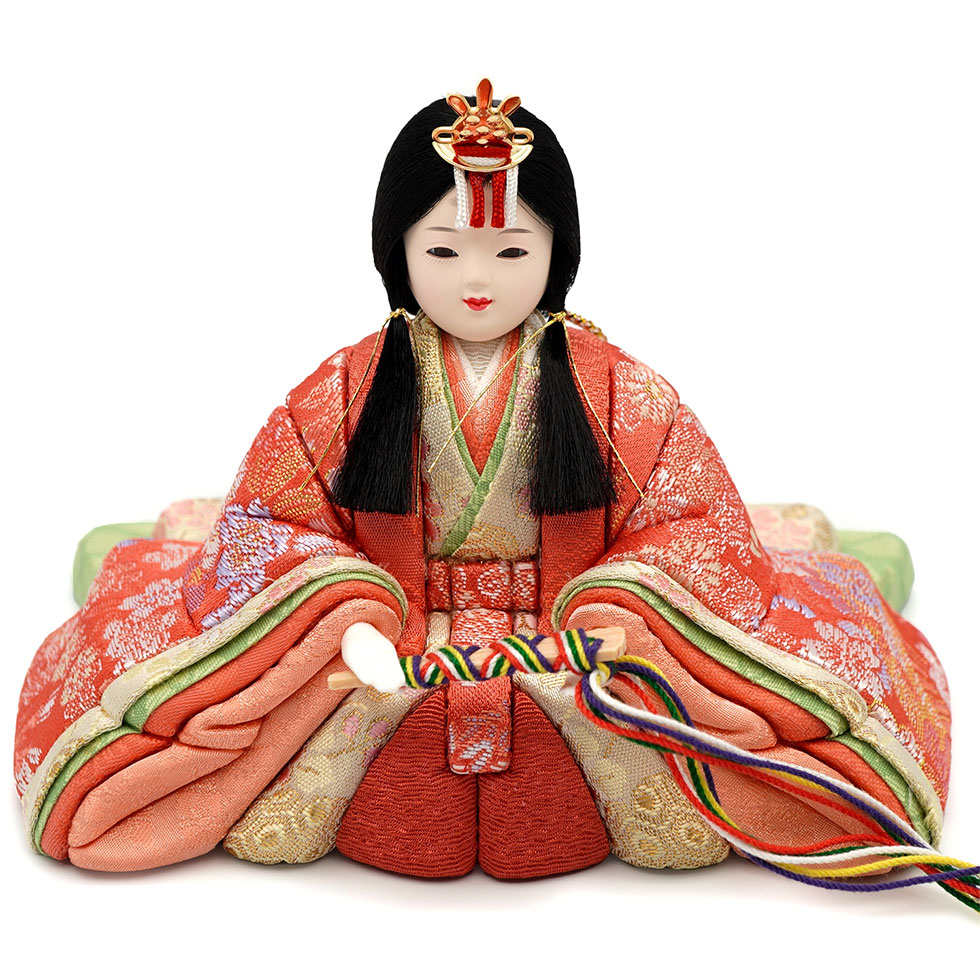 久月 久月作 ほのかシリーズ 祥恵 木目込み親王飾り 雛人形/ひな人形