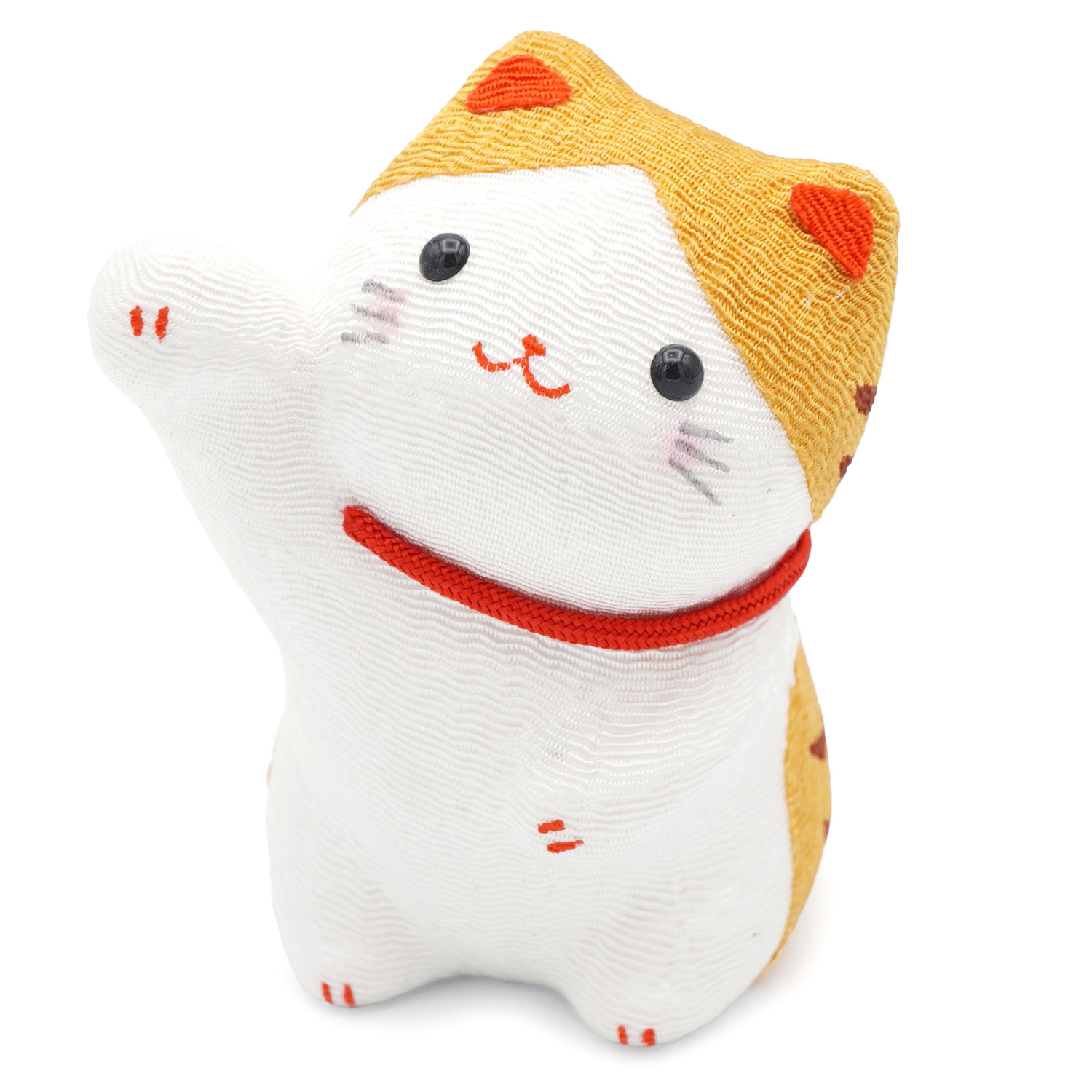 リュウコドウ（龍虎堂）ちりめん じゃれねこ　和雑貨/コンパクト/ちりめん/日本製/京都 | リュウコドウ | 02