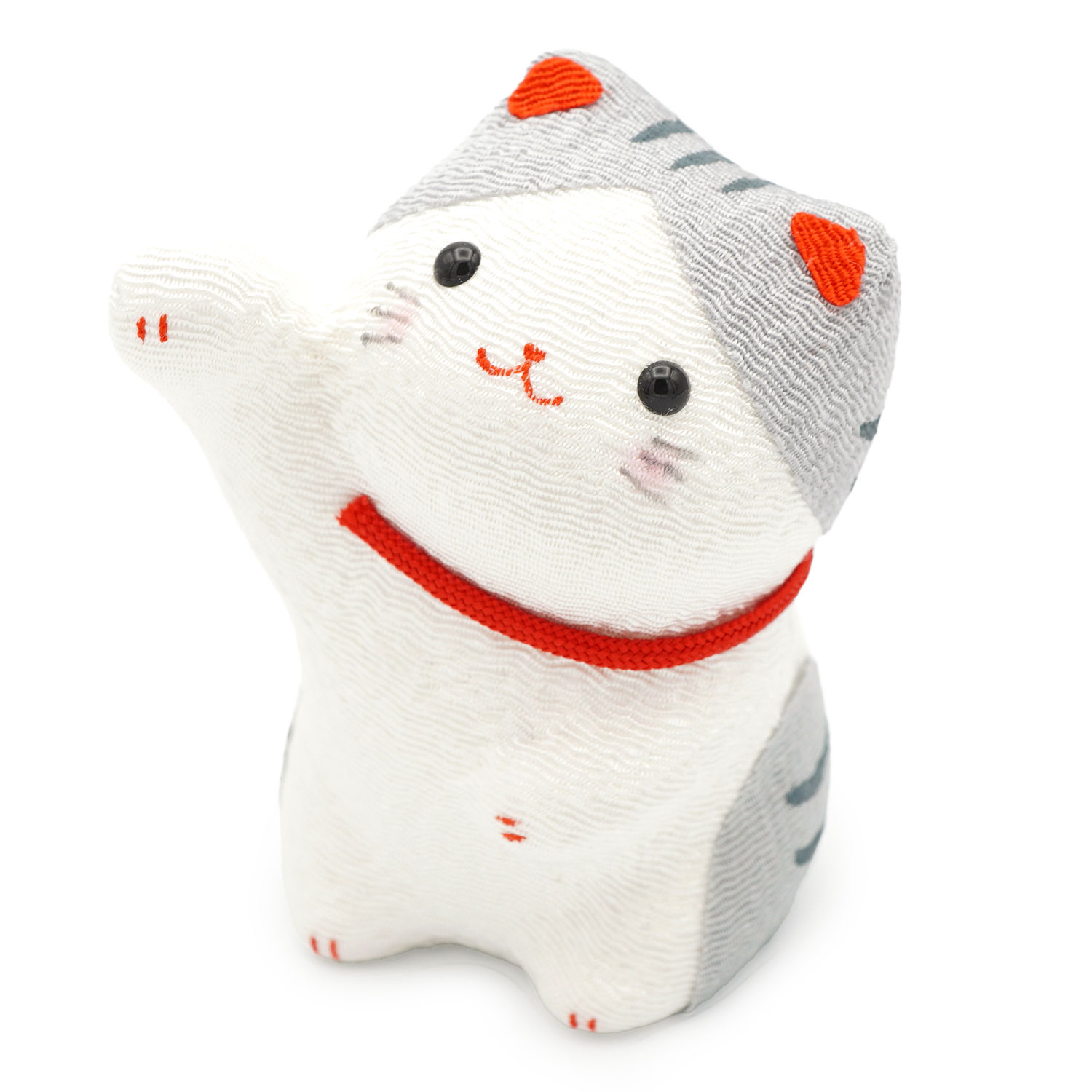 リュウコドウ（龍虎堂）ちりめん じゃれねこ　和雑貨/コンパクト/ちりめん/日本製/京都 | リュウコドウ | 03