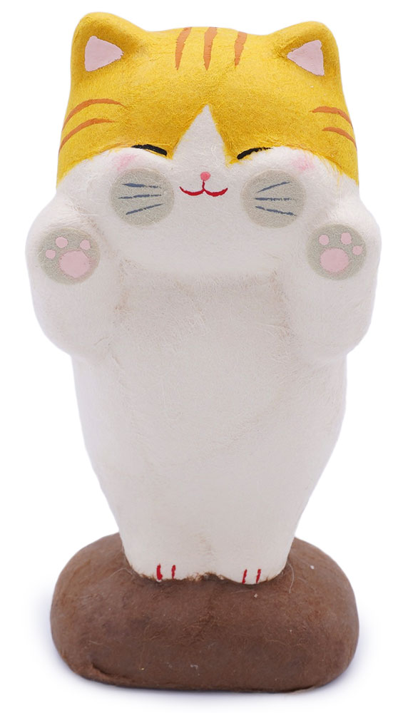 リュウコドウ（龍虎堂）ちぎり和紙 ぺったり猫　和雑貨/コンパクト/ちぎり和紙/日本製/京都 | リュウコドウ | 02