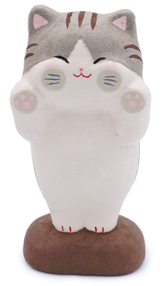 リュウコドウ（龍虎堂）ちぎり和紙 ぺったり猫　和雑貨/コンパクト/ちぎり和紙/日本製/京都 | リュウコドウ | 03