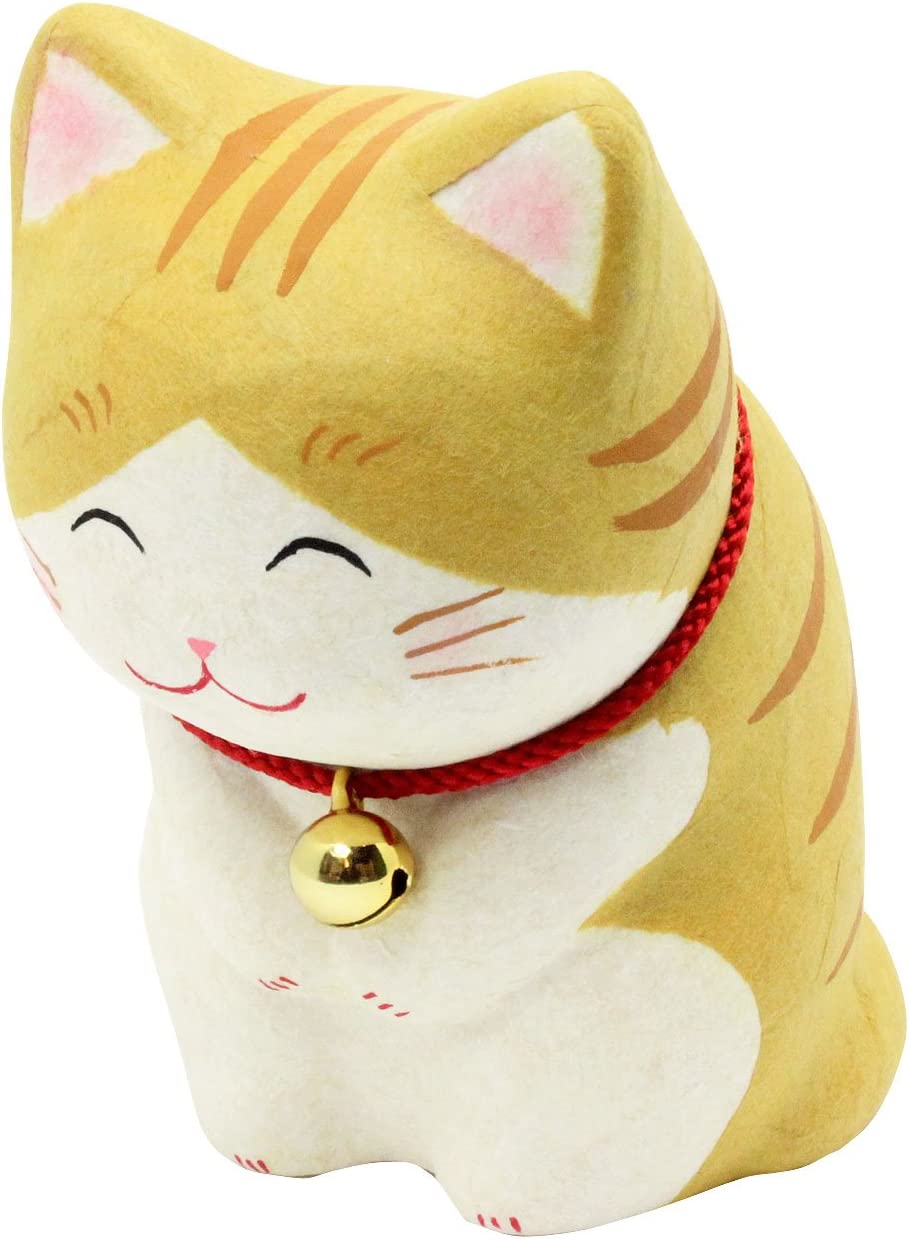 リュウコドウ（龍虎堂） ちぎり和紙 にっこりおじぎ猫 6-827 | リュウコドウ | 02