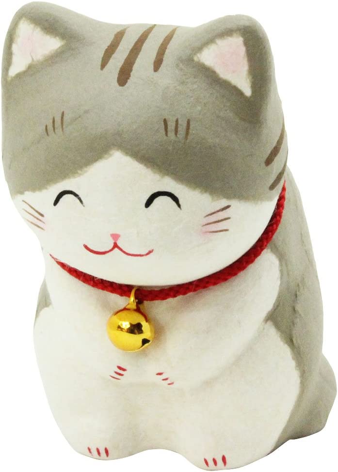 リュウコドウ（龍虎堂） ちぎり和紙 にっこりおじぎ猫 6-827 | リュウコドウ | 03