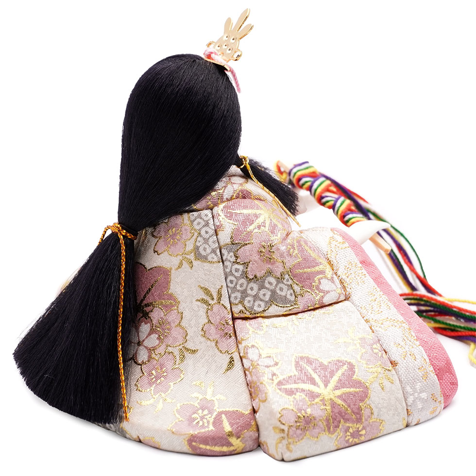 一秀作 江戸木目込 桃山雛 親王飾り 雛人形/ひな人形/雛祭り