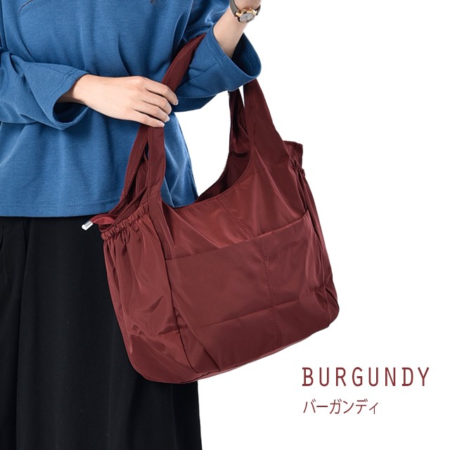 ショルダーバッグ トートバッグ レディース ナイロン 大容量 鞄 かばん バック 軽量 無地ナイロンバッグ 旅行用 マザーズバッグ 大きい 夏 Bag814 Hug U ハグユー 通販 Yahoo ショッピング