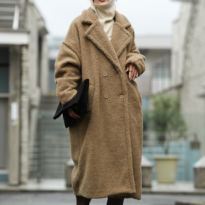 long boa coat ロングボアコート-