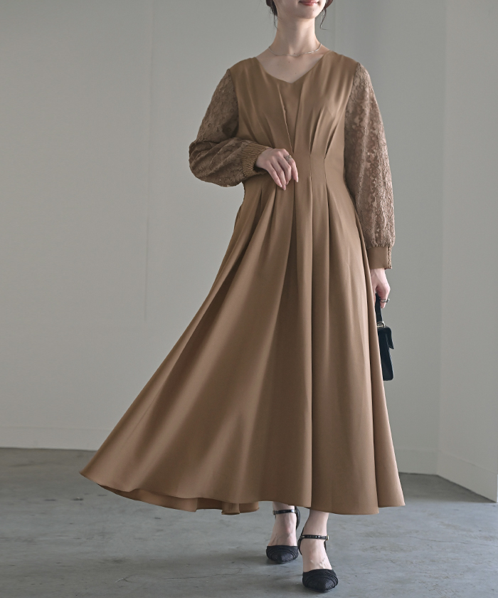 HUG.U（ハグユー） ワンピース 結婚式 お呼ばれ オケージョン ロング