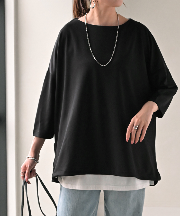 HUG.U トップス ロンT レディース 長袖 Tシャツ カットソー