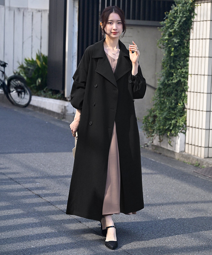 HUG.U（ハグユー） コート 花粉 対策 撥水 レディース アウター