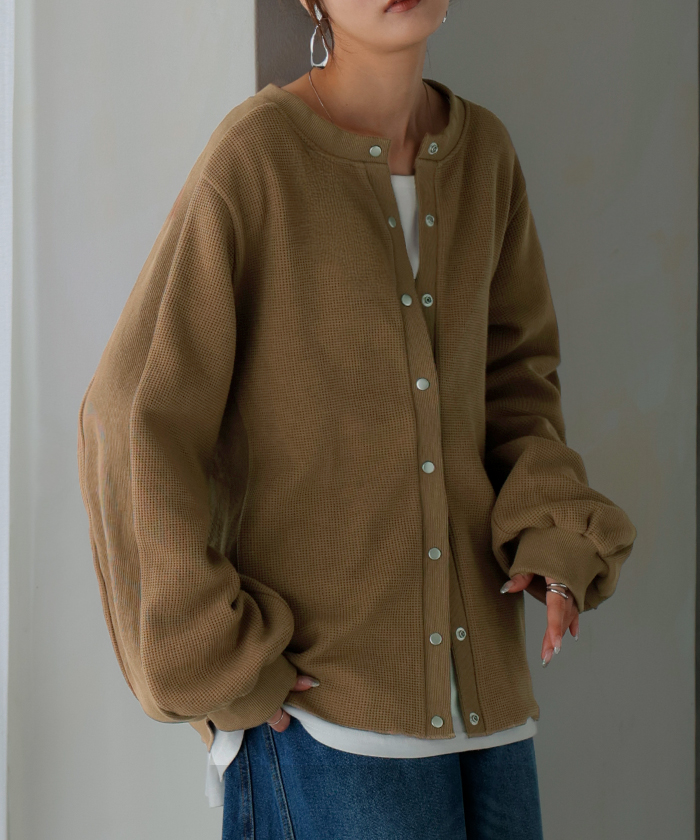 ジャケット・アウター Hug knit cardigan Hug knit cardigan