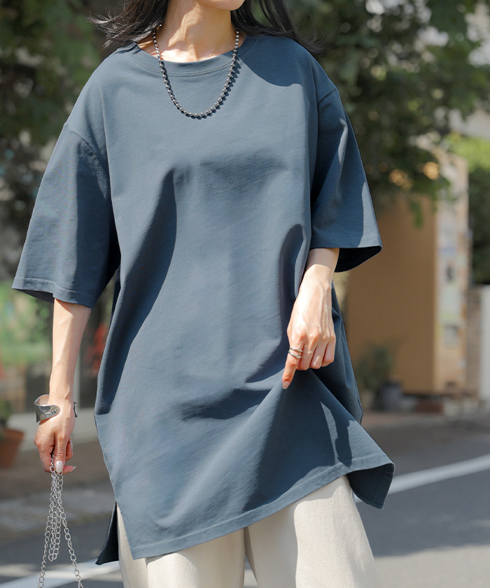 HUG.U（ハグユー） Tシャツ レディース 汗ジミ 軽減 UVカット トップス