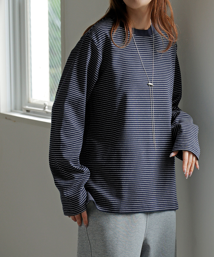 Back U Lady ボーダーカットソー 中条あやみさん着用】 ド定番を革命「 ボーダーカットソー 」 ボックス