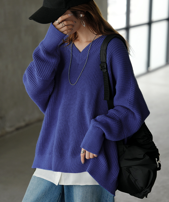 HUG.U（ハグユー） ニット ロング レディース トップス セーター