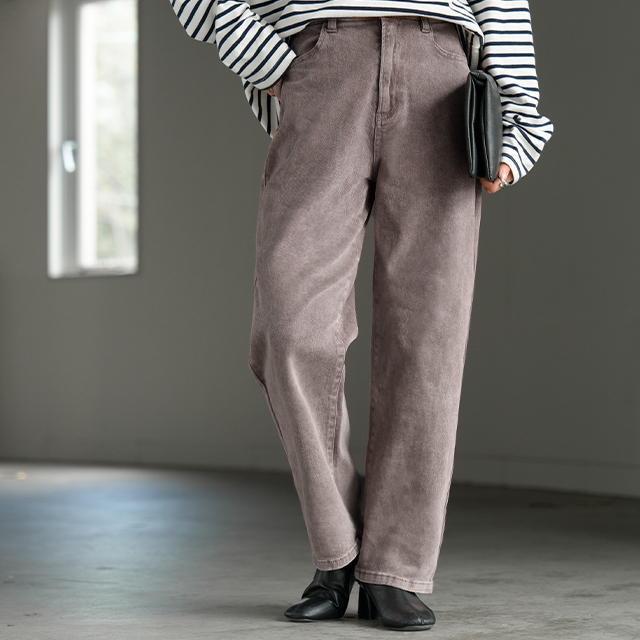 デニム パンツ デニムパンツ レディース ワイドパンツ ワイド 大きいサイズ ジーンズ ジーパン ボトム 体型カバー ボトムス ストレート ゆったり ハイウエスト | HUG.U | 12