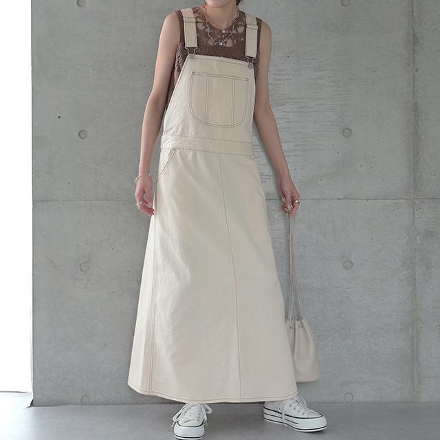 サロペット デニム サロペットスカート レディース スカート :jp156:HUG.U(ハグユー) - 通販 - Yahoo!ショッピング