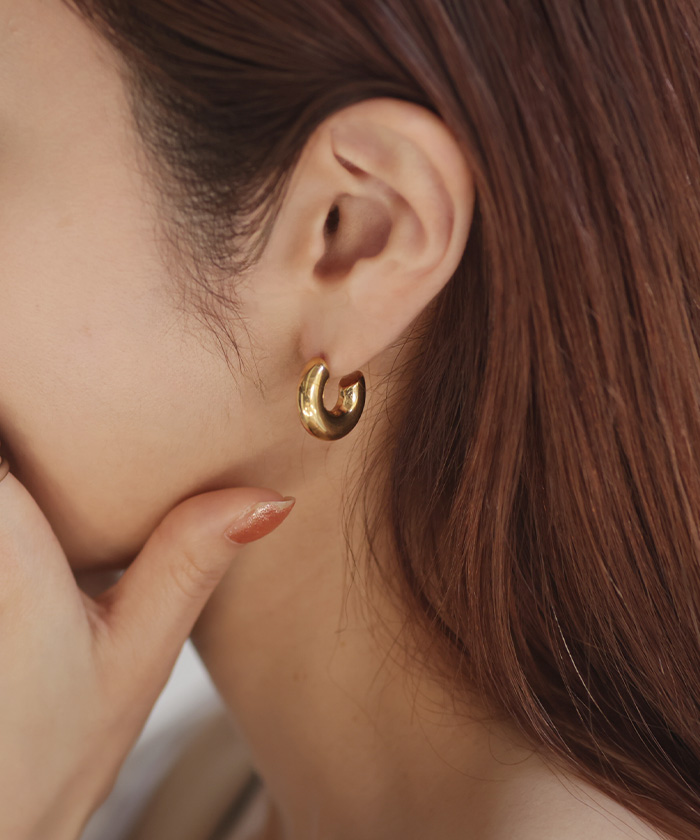 HUG.U（ハグユー） ピアス レディース 金属アレルギー対応 サージカル