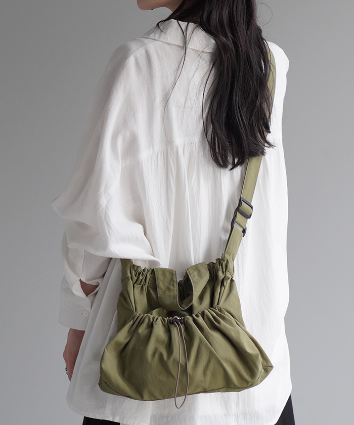 バッグ ショルダーバッグ レディース 撥水加工 2way 小さめ 斜めがけ 軽量 レディースバッグ ミニ コンパクト | HUG.U | 03